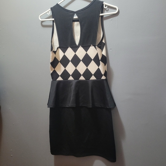 Rolla Coster black/white check dress M - Picture 5 of 6